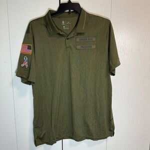 Green Bay Packers Nike Salute to Service Polo Shirt